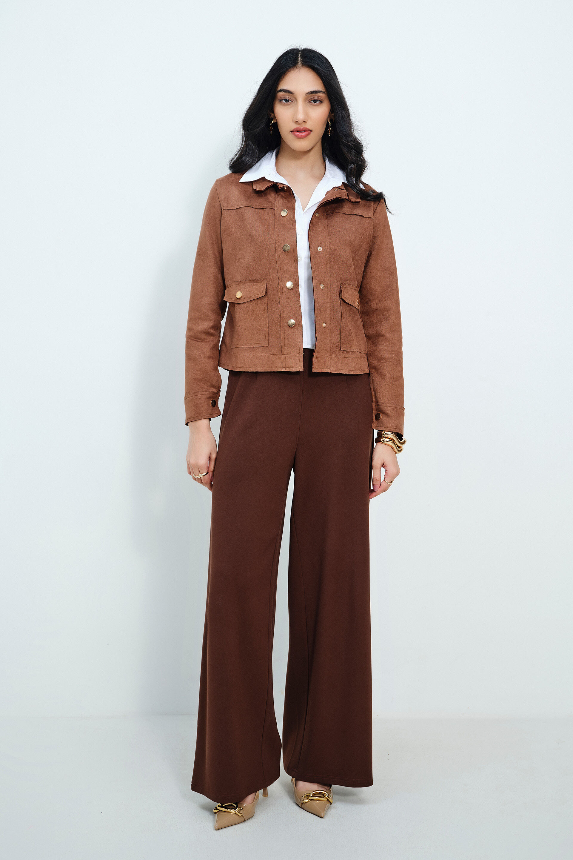Walnut Brown Jacket, Brown, image 2